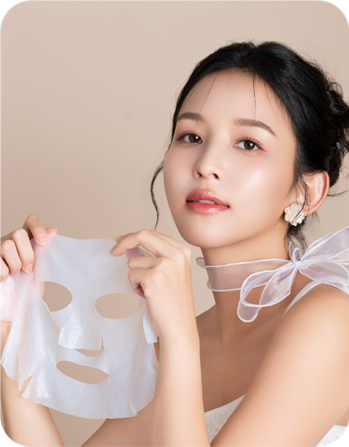 生物纖維面膜特寫